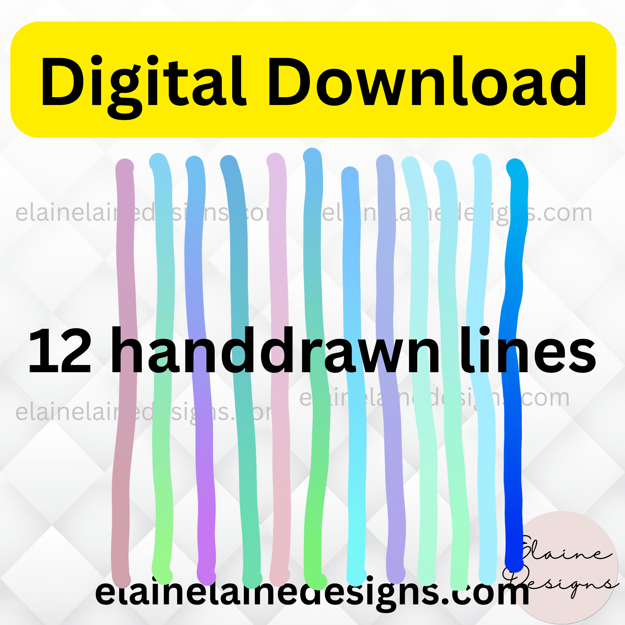 free handdrawn lines
